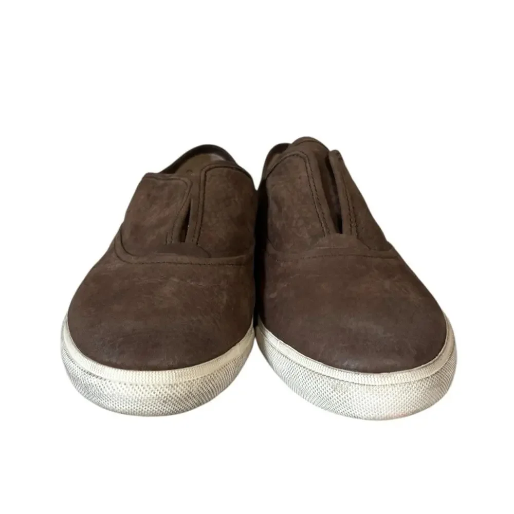 Frye Mindy Slip On Leather Loafer in Brown - Size 10
